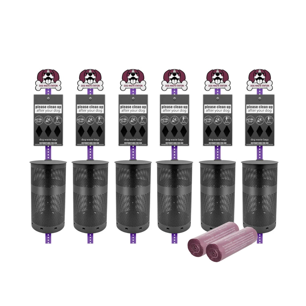 Purple Dog Waste Station Bundles