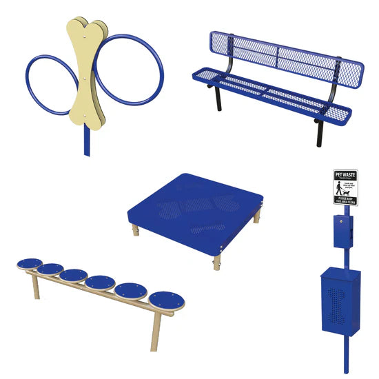 The Bare Bones - 5 Component Dog Park Kit