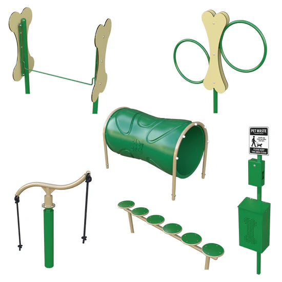 The Bow Wow - 6 Component Dog Park Kit