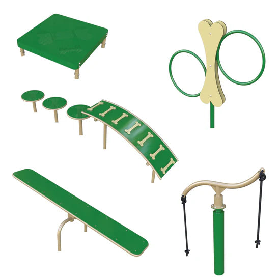 The Hound - 5 Component Dog Park Kit