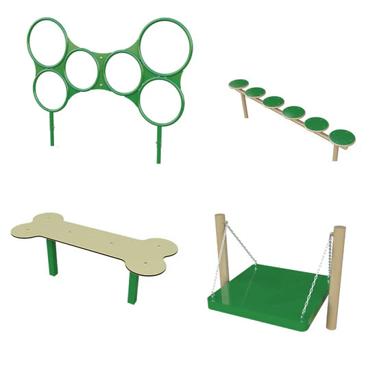 The Tail Wagger - 4 Component Dog Park Kit