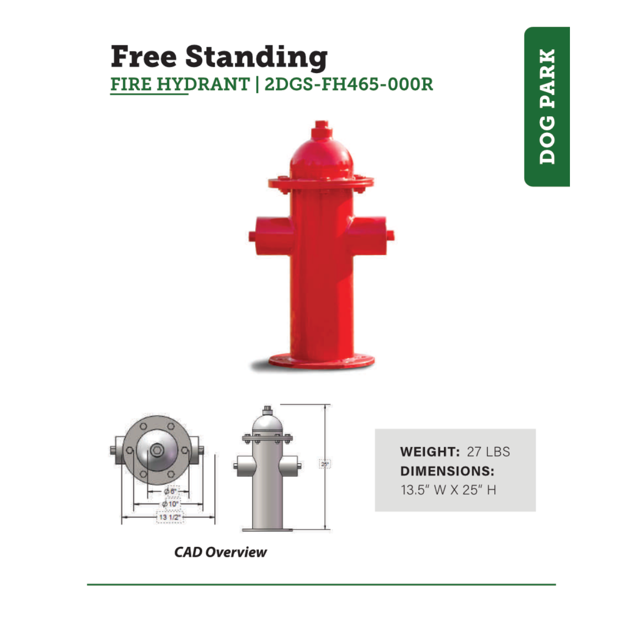 Dog Park Fire Hydrant