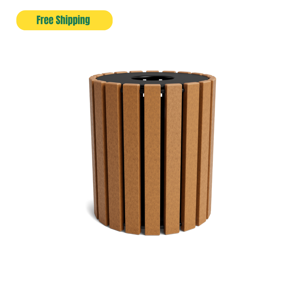 Eco-Friendly Round 33 Gallon Receptacle