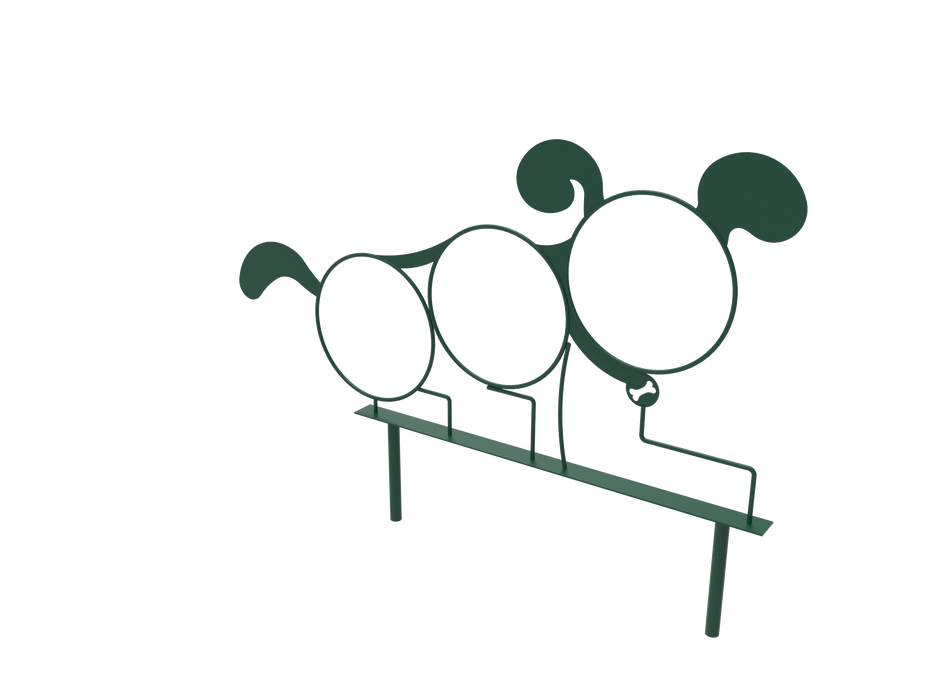 The Triple Woof – 3 Hoop Jump for Dogs