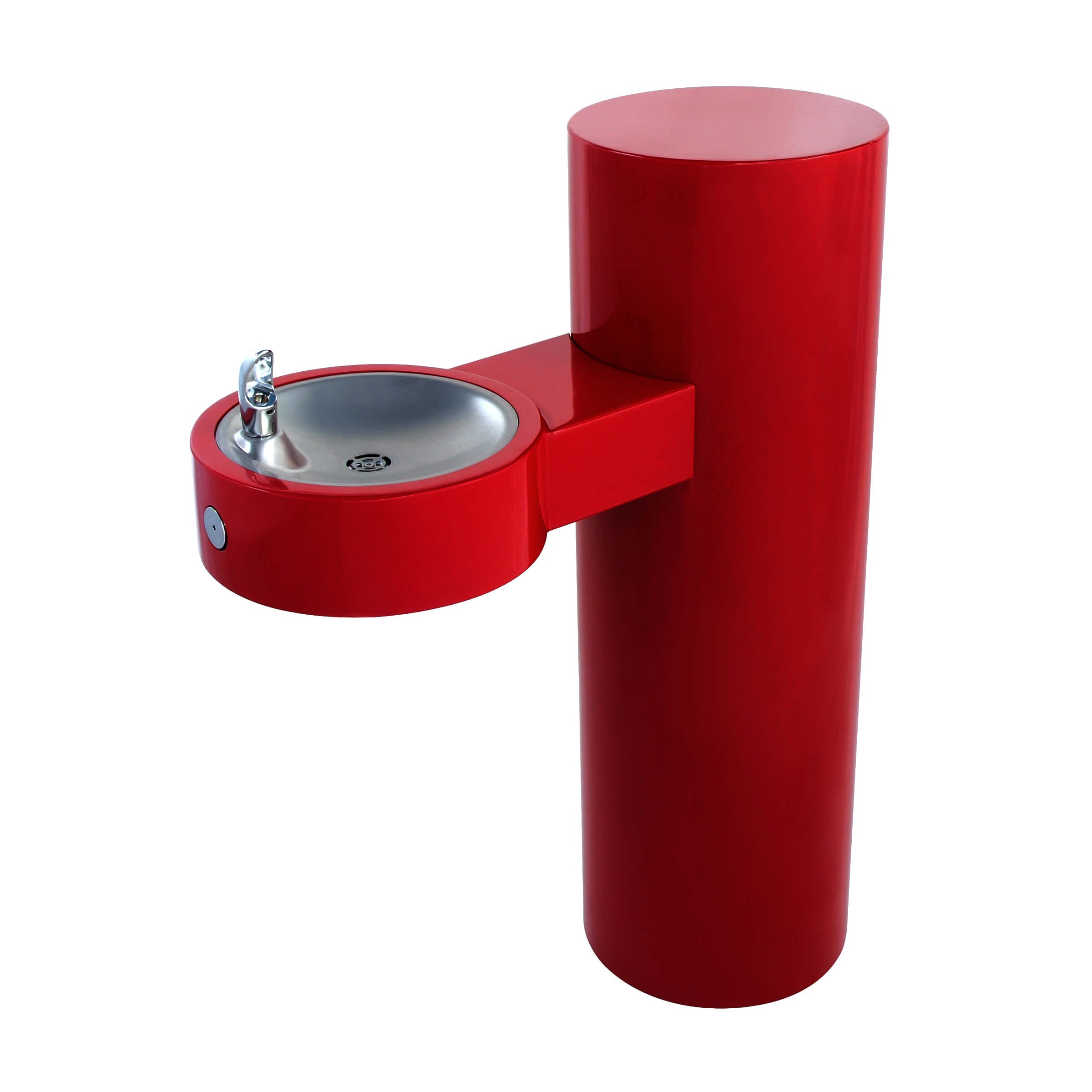 ADA Bi-Level Drinking Fountain with Pet Bowl – Commercial Outdoor Hydration Station