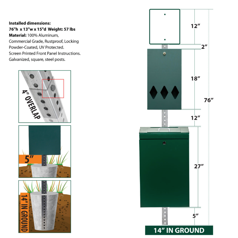 Ultimate™ Dog Waste Station