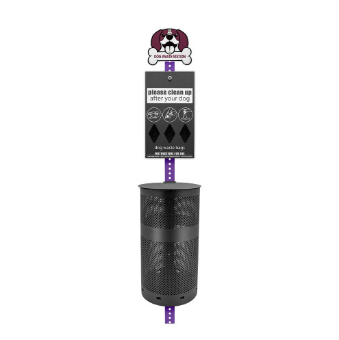 The Purple Dog waste station