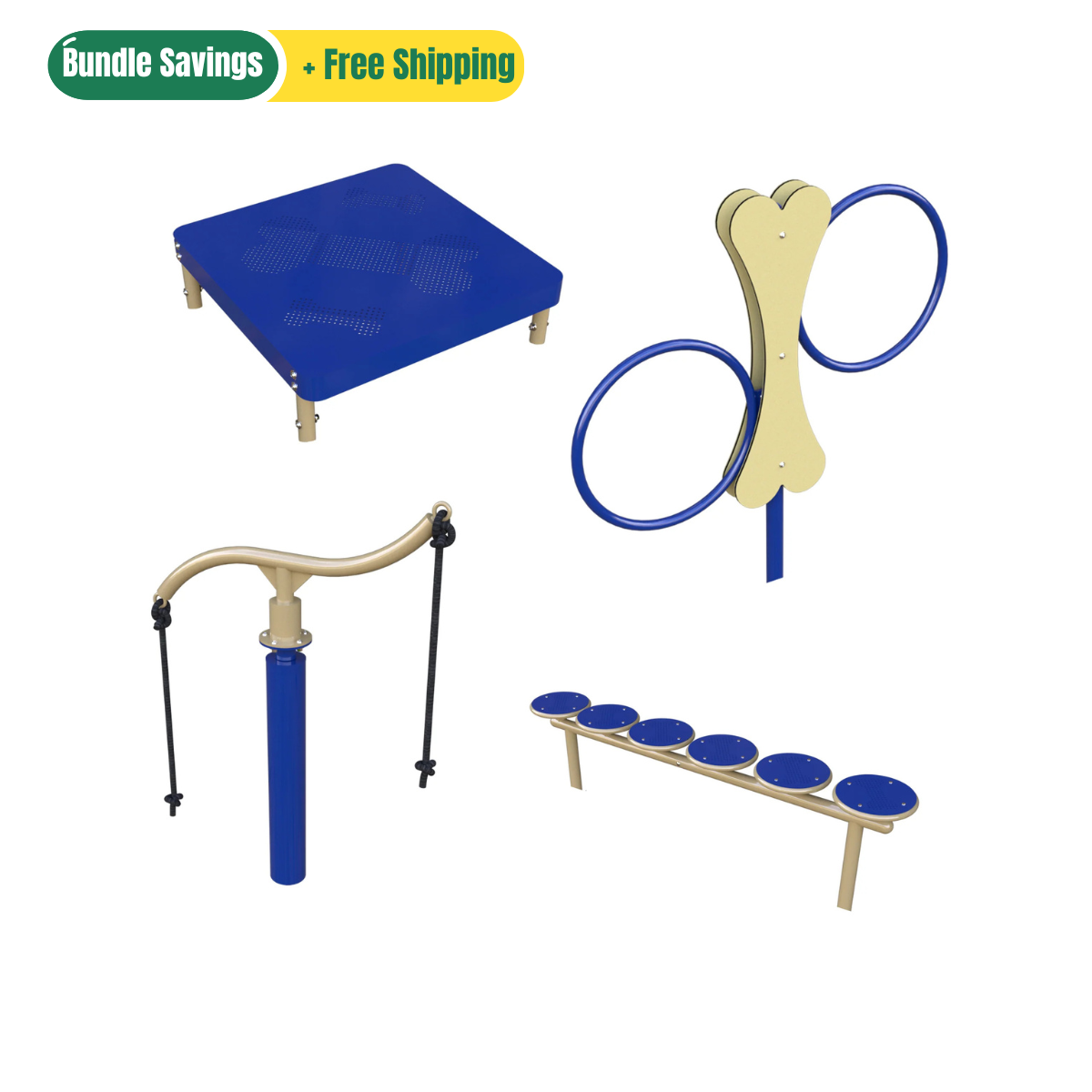 The Pup - 4 Component Dog Park Kit