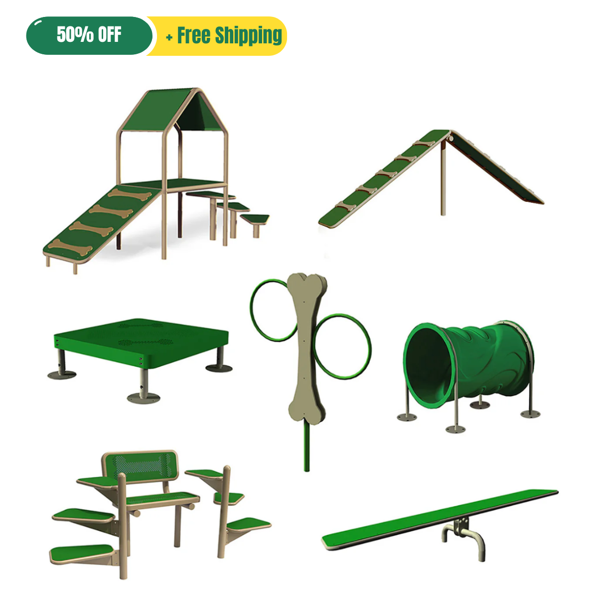 The Bone Yard - 7 Components