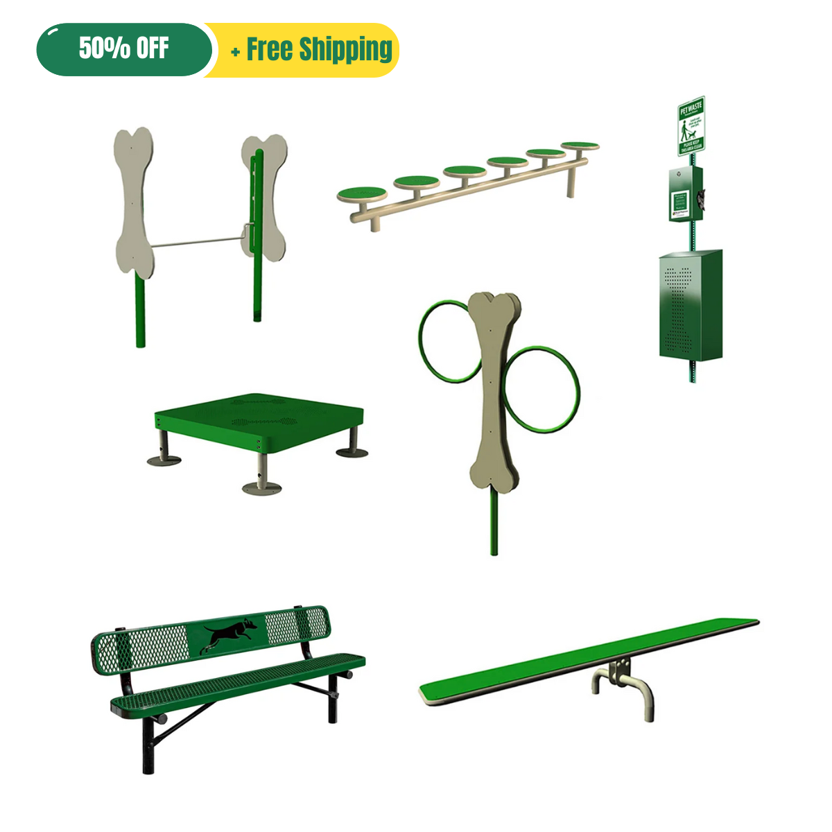 The Happy Doggo - 7 Components