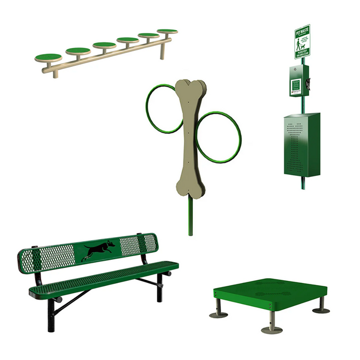 The Happy Doggo - 7 Units - Canine Park solutions