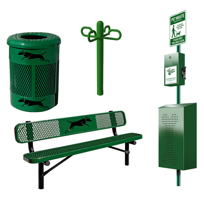 The Essentials - 4 Units Dog Park Equipment - Canine Park solutions
