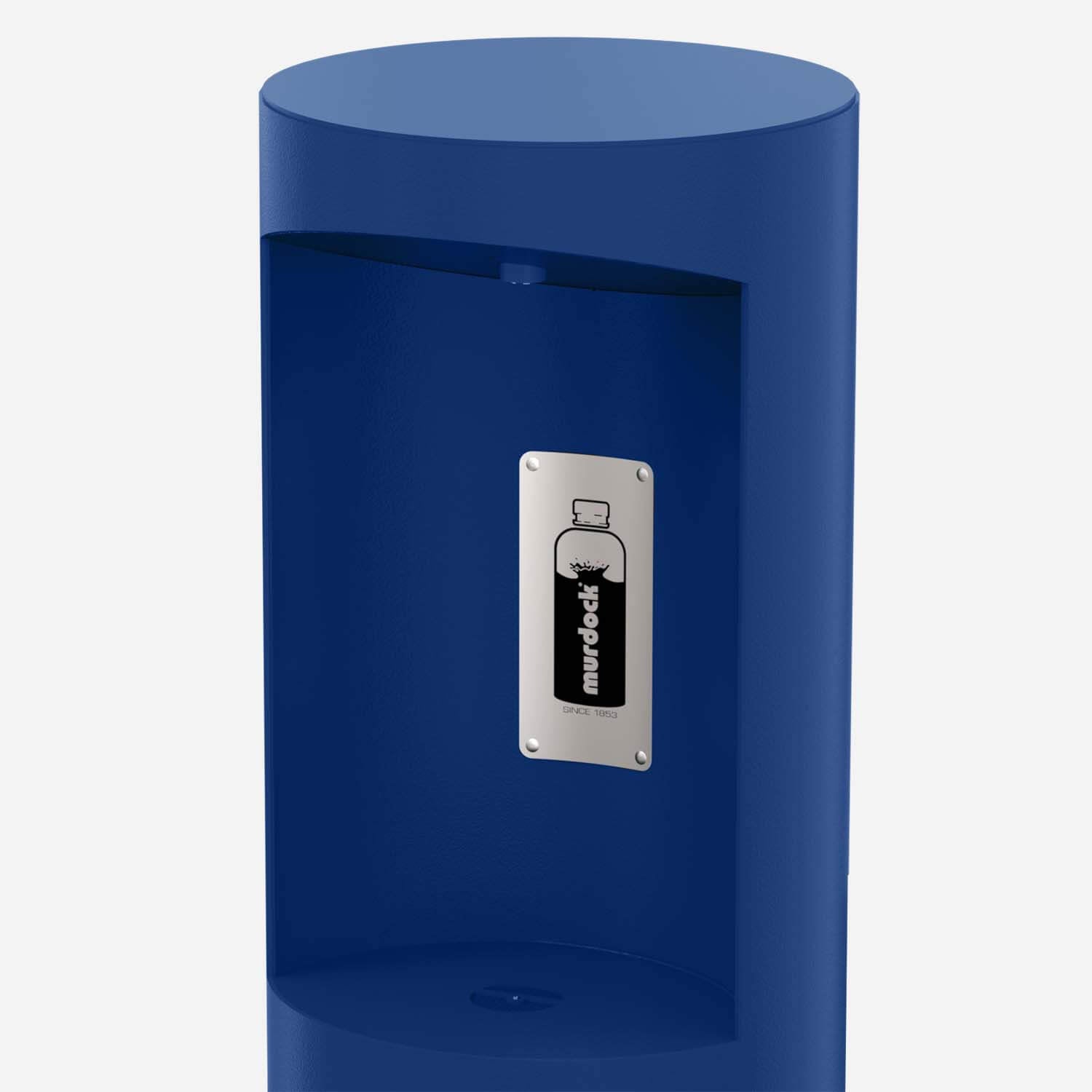 Bi-Level Outdoor Drinking Fountain with Water Bottle Filling Station - ADA, Stainless Steel