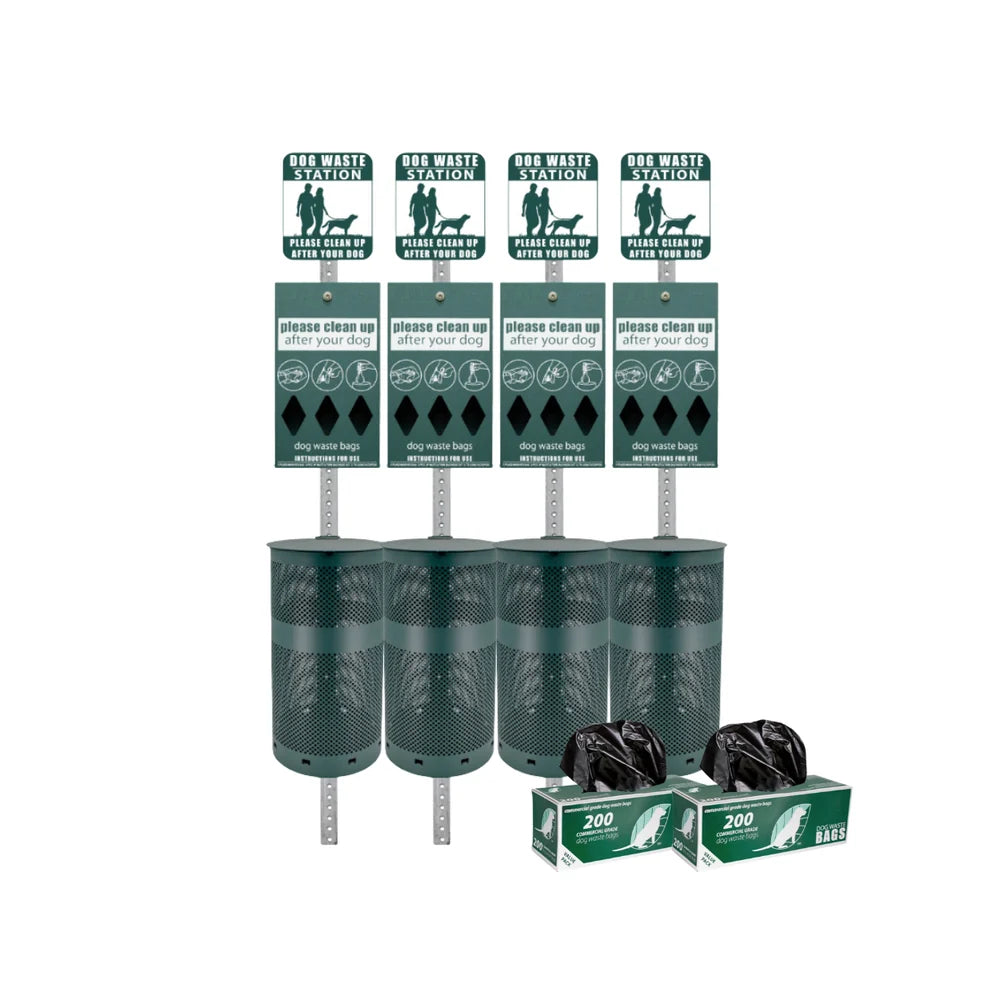 Standard Dog Waste Station Bundles