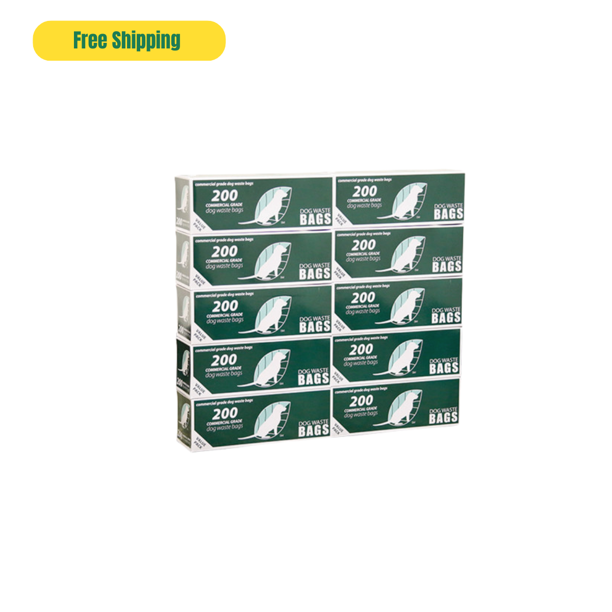 Roll Dog Waste Bags - Universal Fit