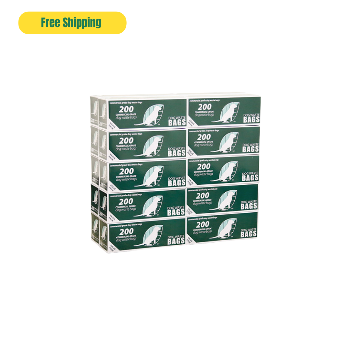 Roll Dog Waste Bags - Universal Fit