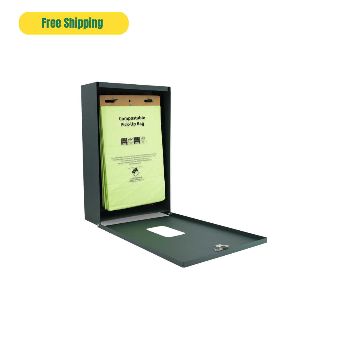 Compostable HEADER Dog Waste Bag - ASTM6400 Certified