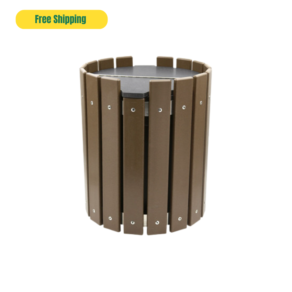 Trail Proven™ Slatted Waste Can