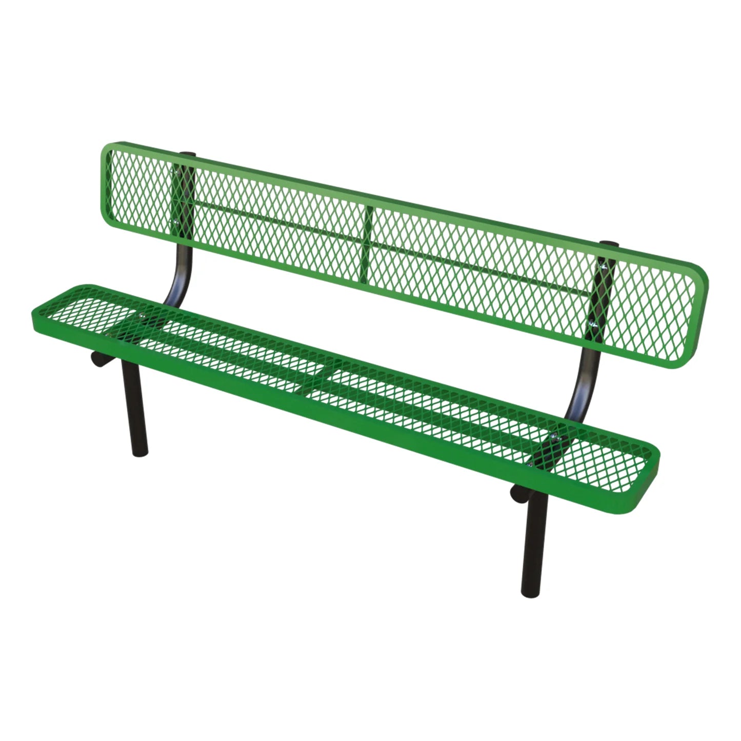 6-ft Bench with Back