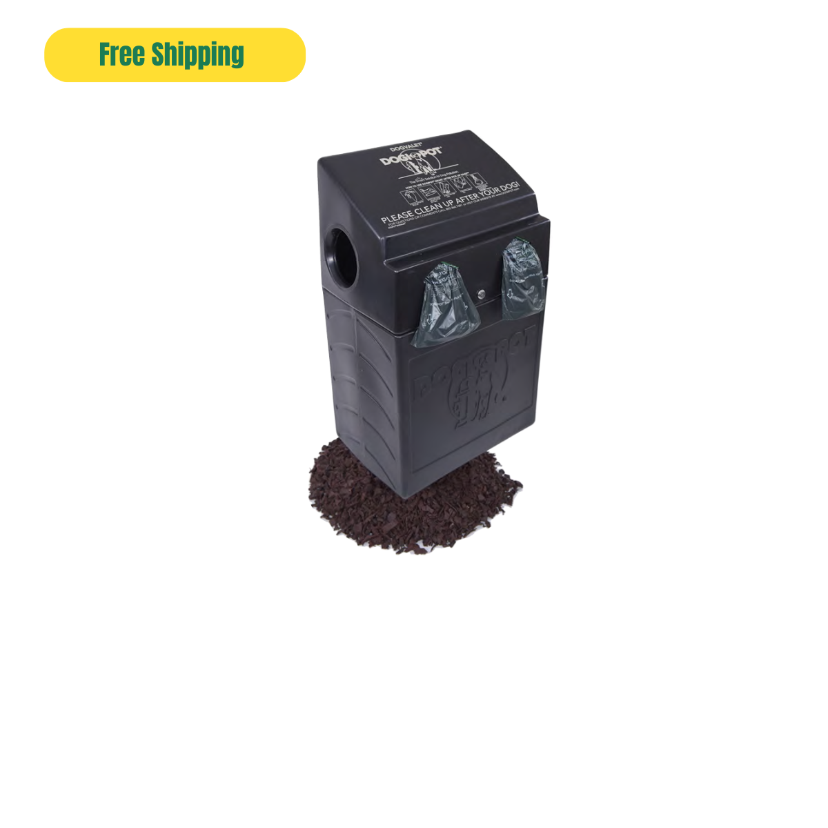 Poly Dogvalet - Pet waste station