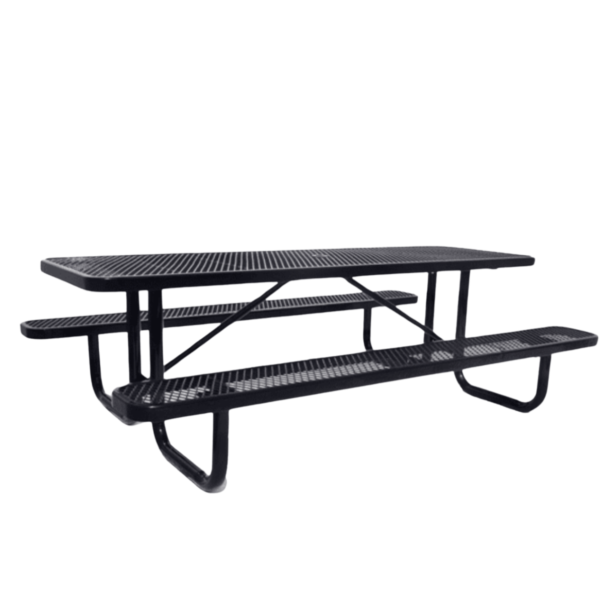 8-ft Rectangular Portable Picnic Table - Canine Park solutions