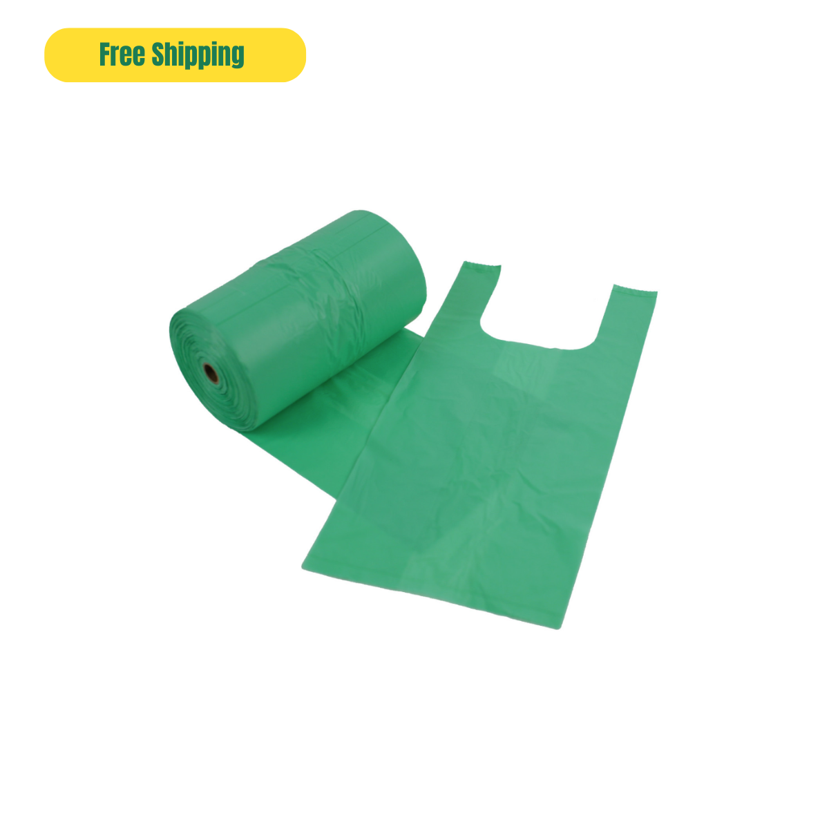 Tie-Handle Dog Waste Bags
