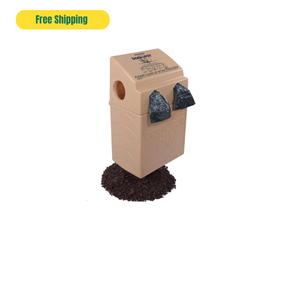 Poly Dogvalet - Pet waste station