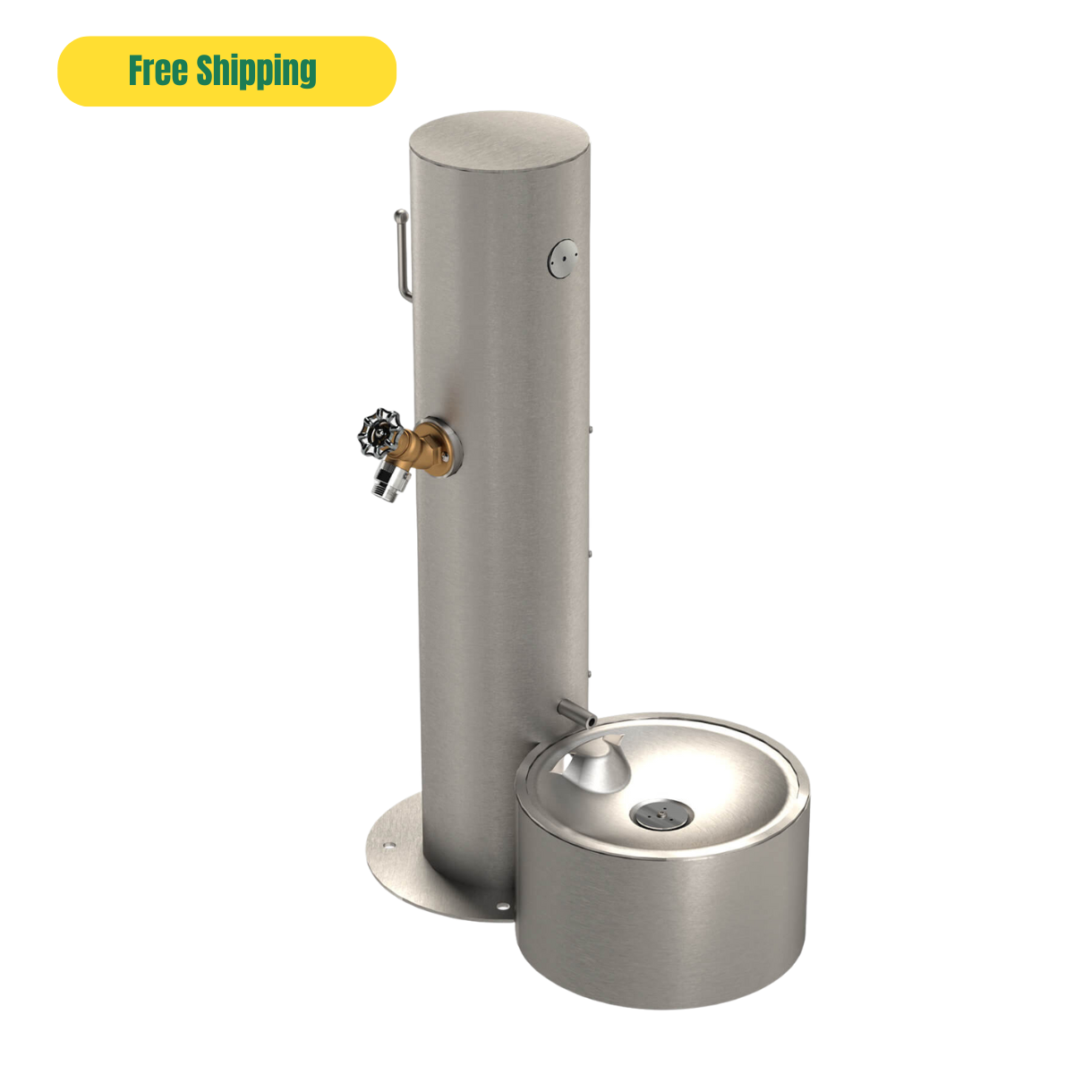 Pet Fountain with Hose Bibb