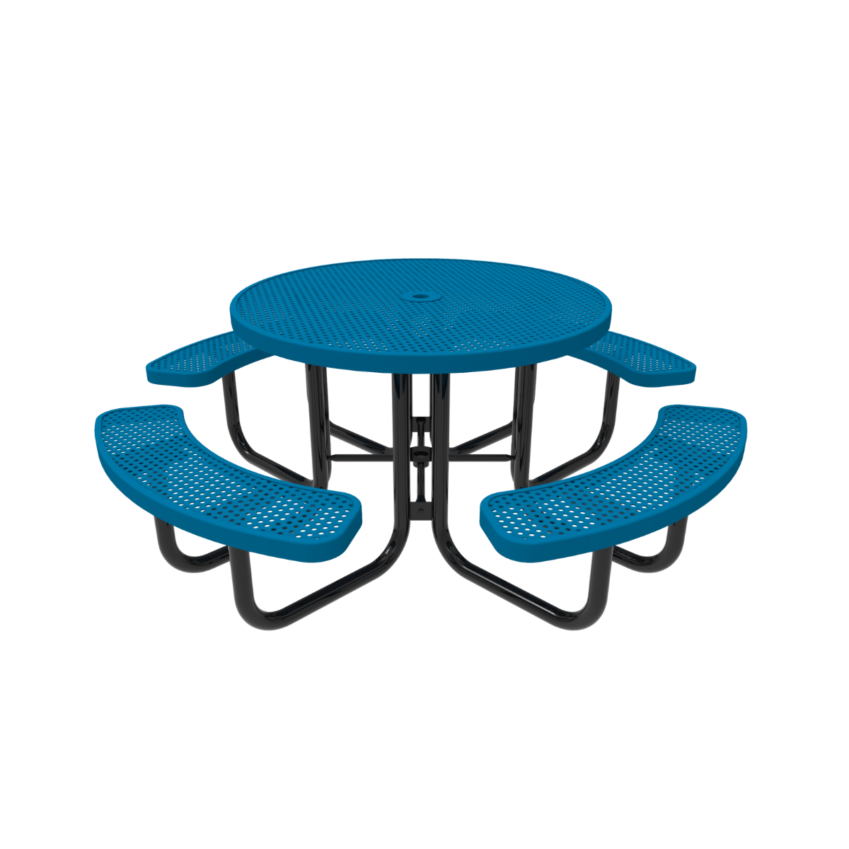 46-inch Round Portable Picnic Table