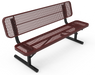 6' Bench with Back - Canine Park solutions