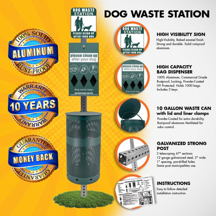 Standard Dog Waste Station