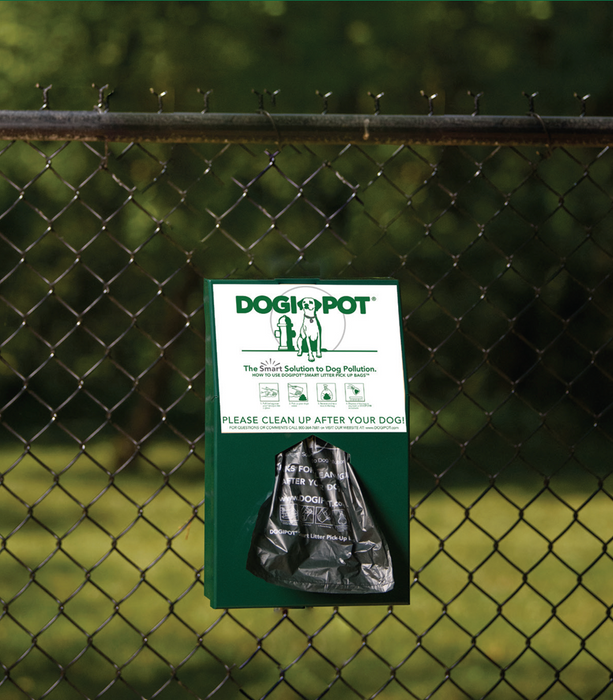 Aluminum junior bag dispenser - Pet waste