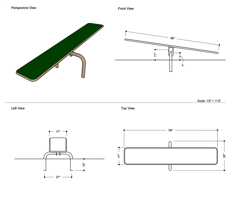 Dog Agility Seesaw