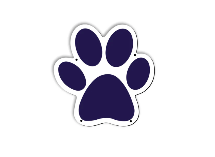 Dog Paw sign