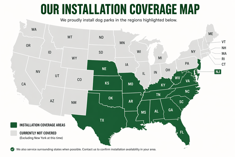 Installation coverage map