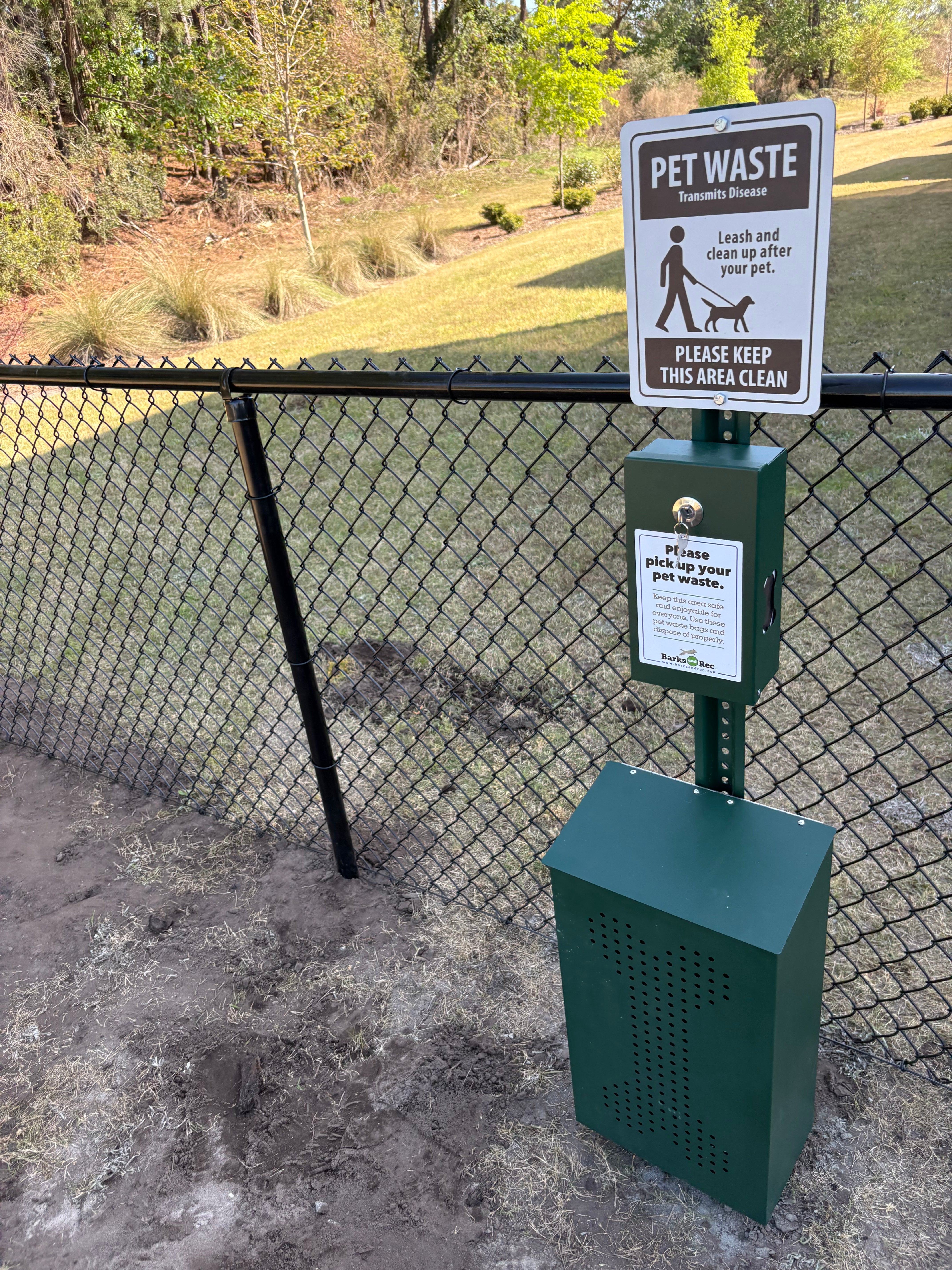 Pet Waste Station